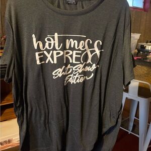 Hot Mess Express Short Sleeve Tee - Gray